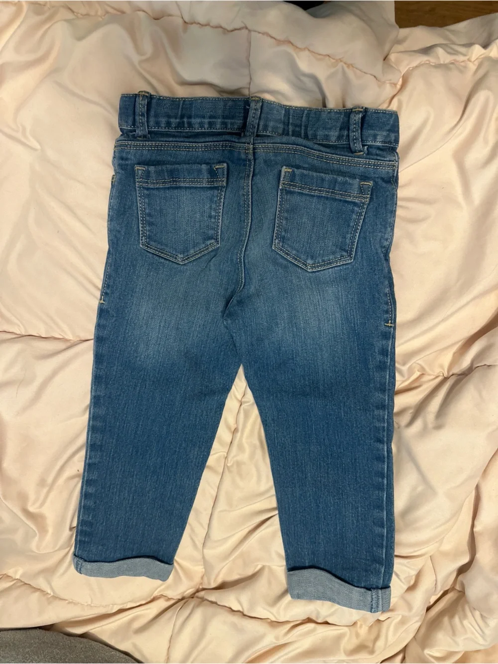 Gymboree Pom Pom Sweatshirt Old Navy Jeans Girls Size 4 4T Outfit